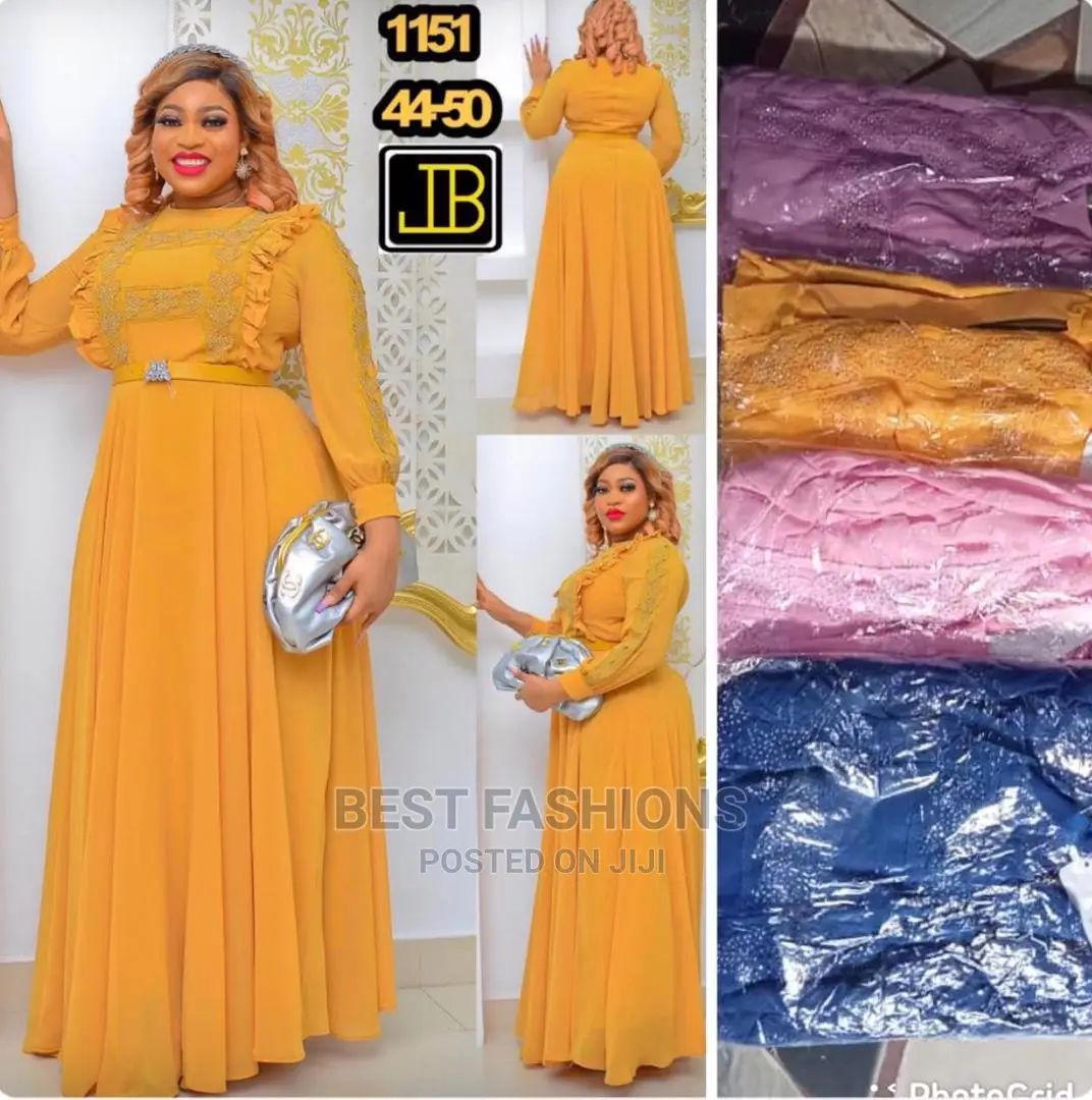 Cute Original Chiffon Long Dinner Gown