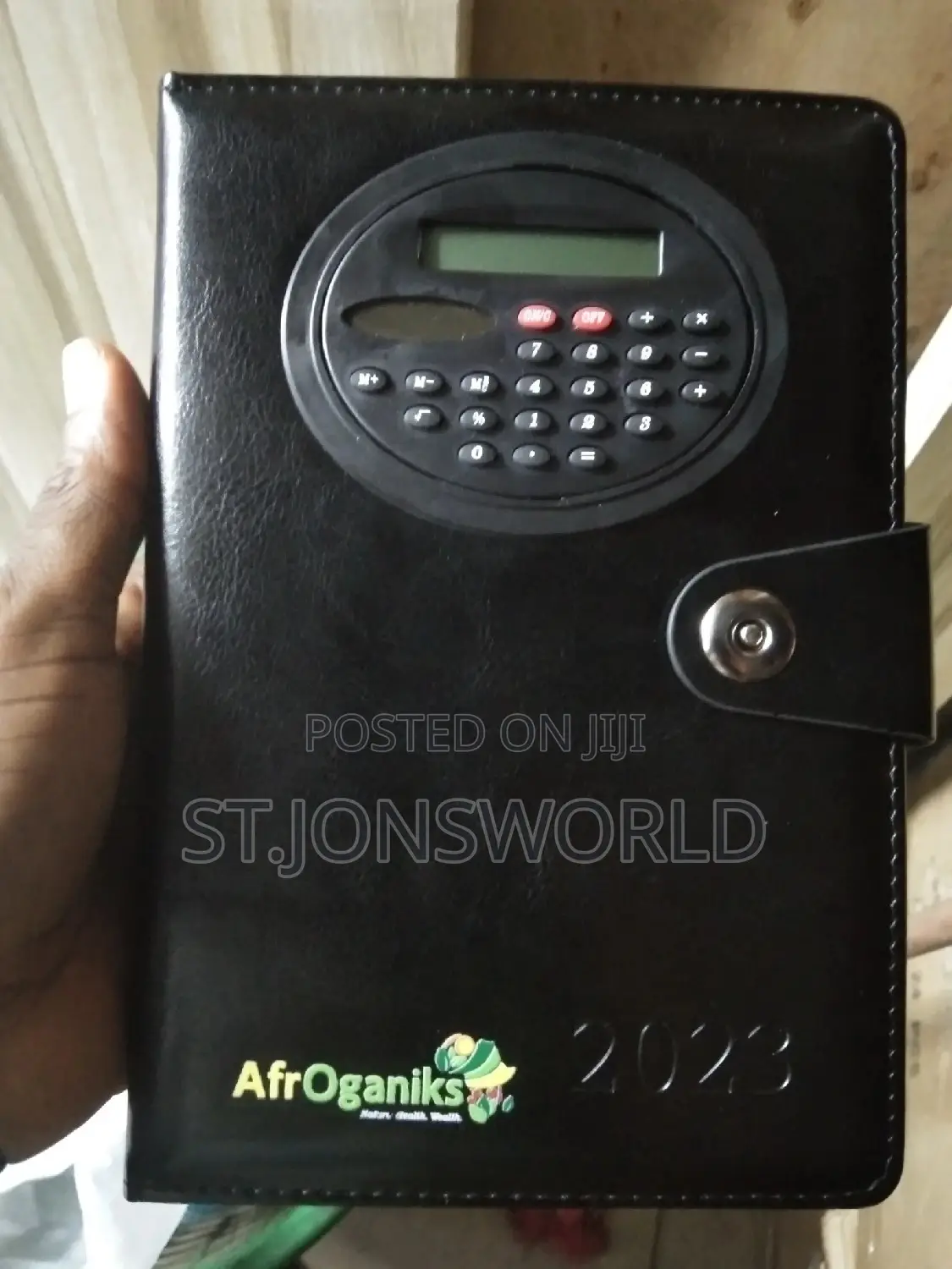 Leather Branded Diary and Noted Pad