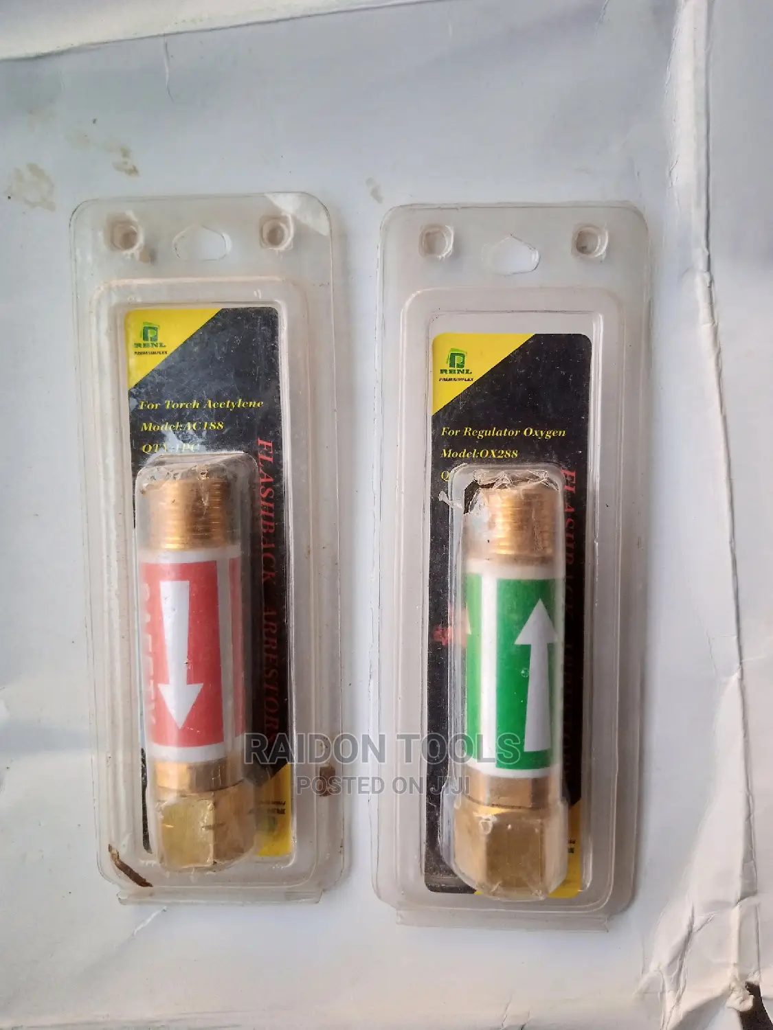 Flashback Arrestor Oxygen and Acetylene