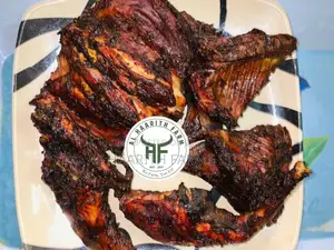 Rabbit Meat : Grilled or Fresh or Peppered