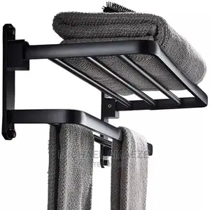 Original Black Multiple Towel Hanger