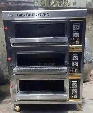 3 Deck 6 Trays Gas Oven