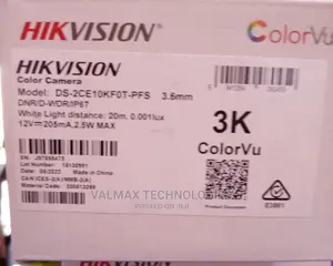 Hikvision Colorvu Camera