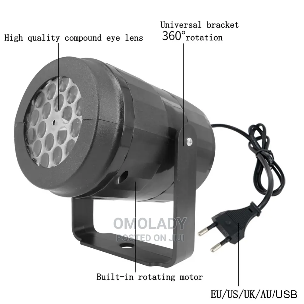 4W Snowflake Christmas Light Decor Led Laser Projector Light
