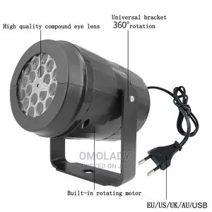 4W Snowflake Christmas Light Decor Led Laser Projector Light