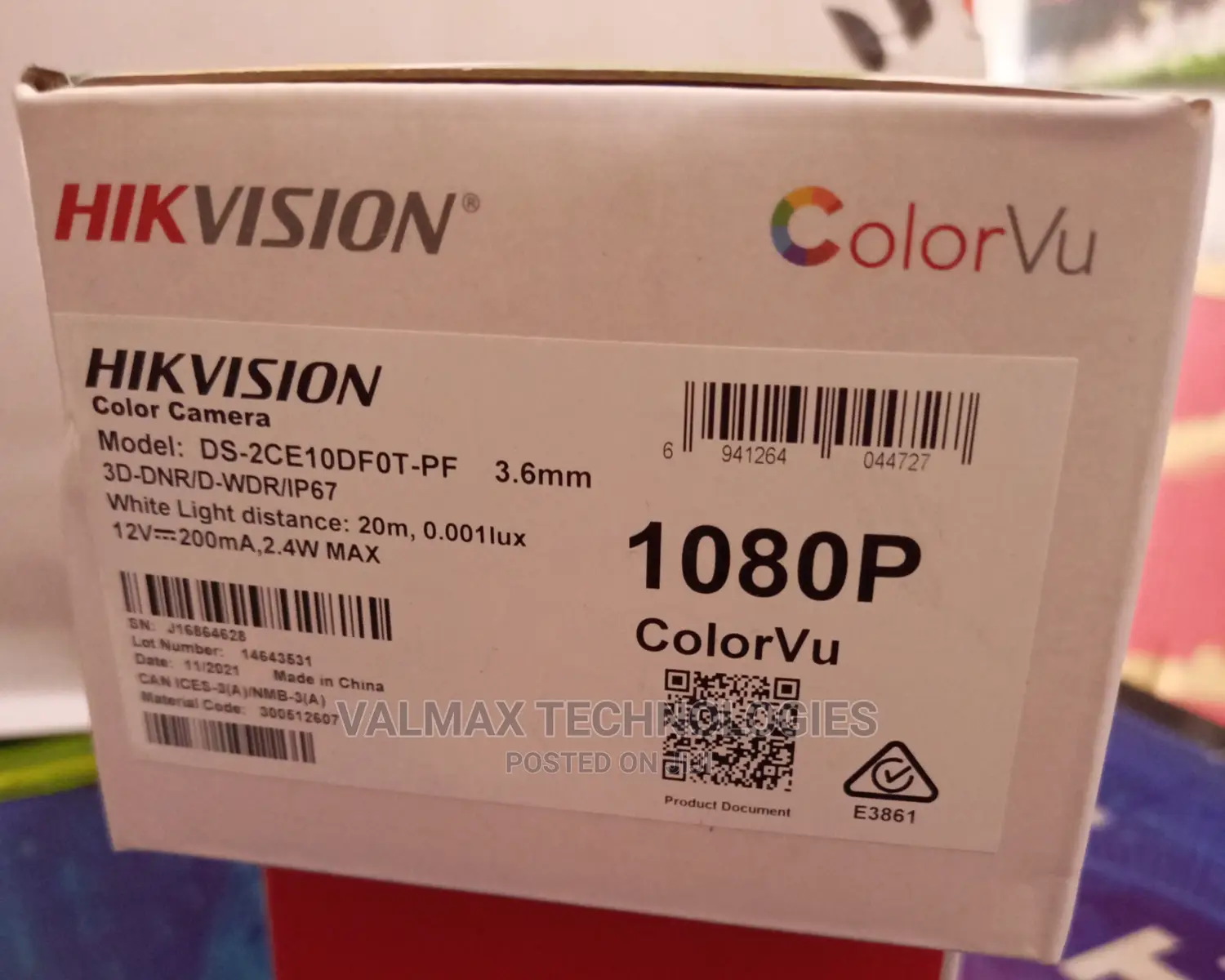 Hikvision Bullet Colorvu Camera