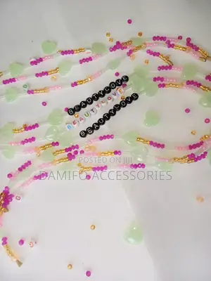 Pink Customize Waist Bead