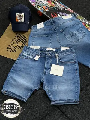 Rl-New Arrivals Quality Indigo Lab Short