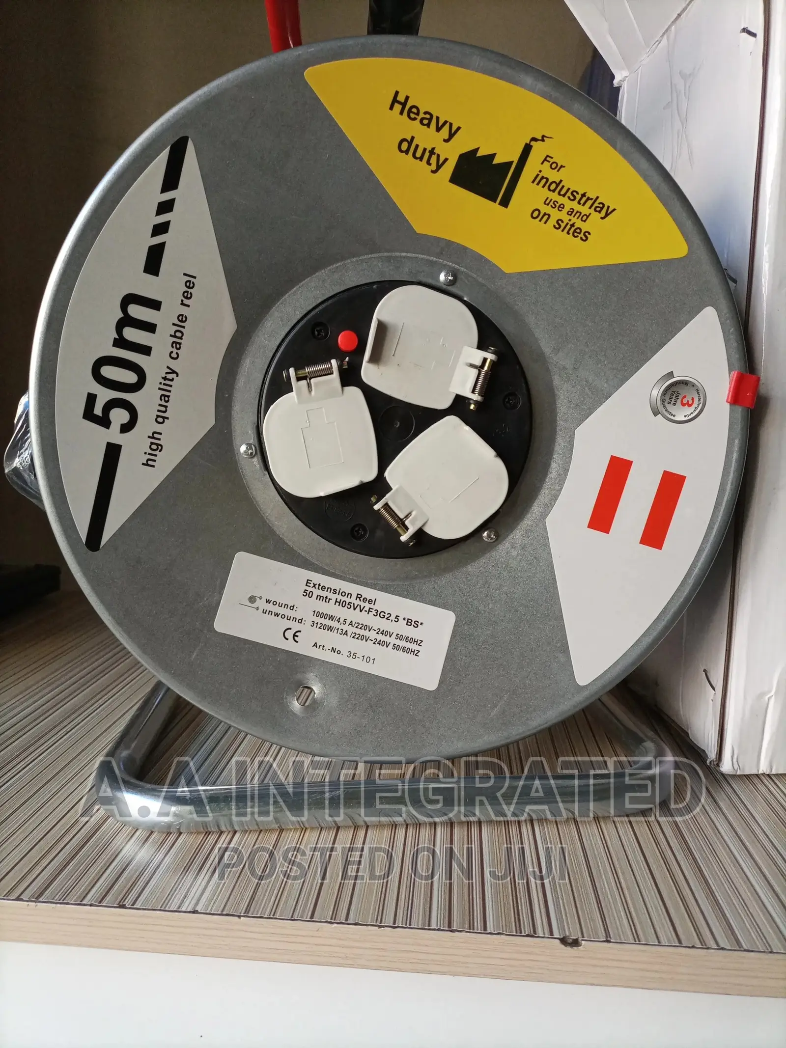 Industrial Extension Cable 50 Meters