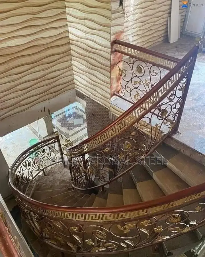 Wrought Iron Curve Rails