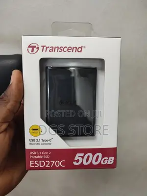 Transcend SSD External Type C Esd270c Usb 3.1