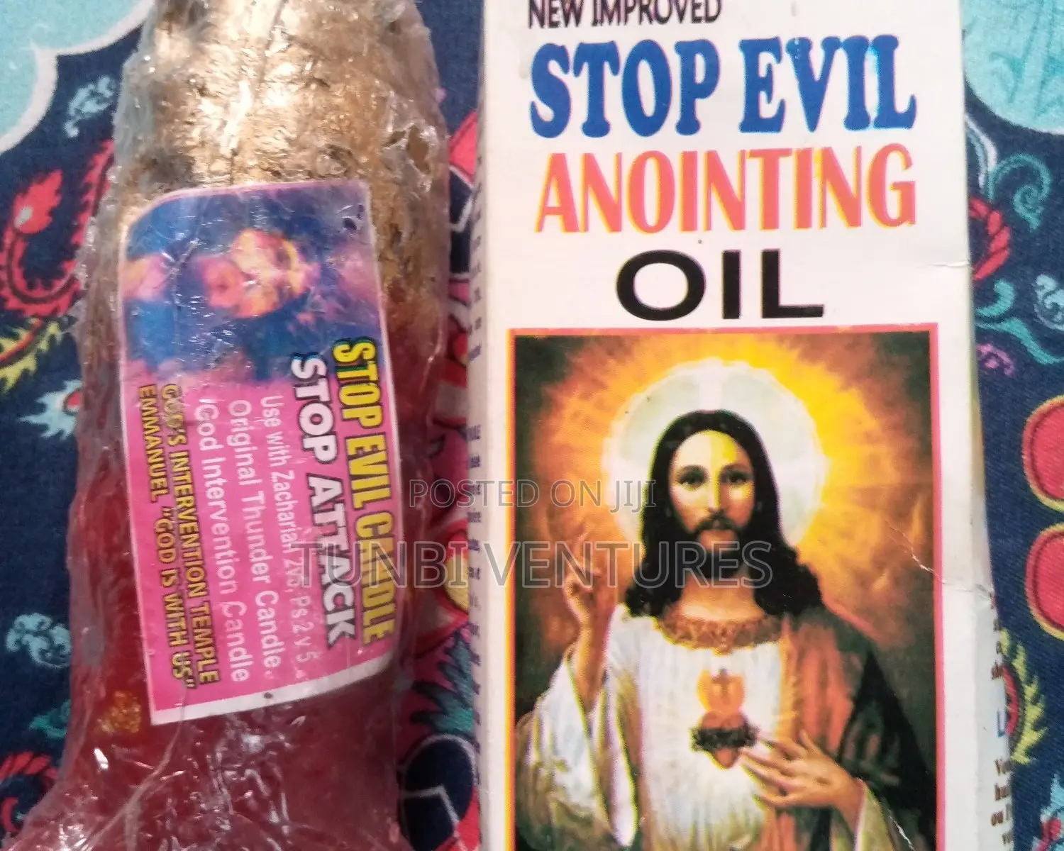 Stop Evil Oil and Candle