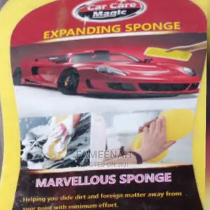 Car Care Magic Expanding Sponge/Foam Sponge For Car Wash