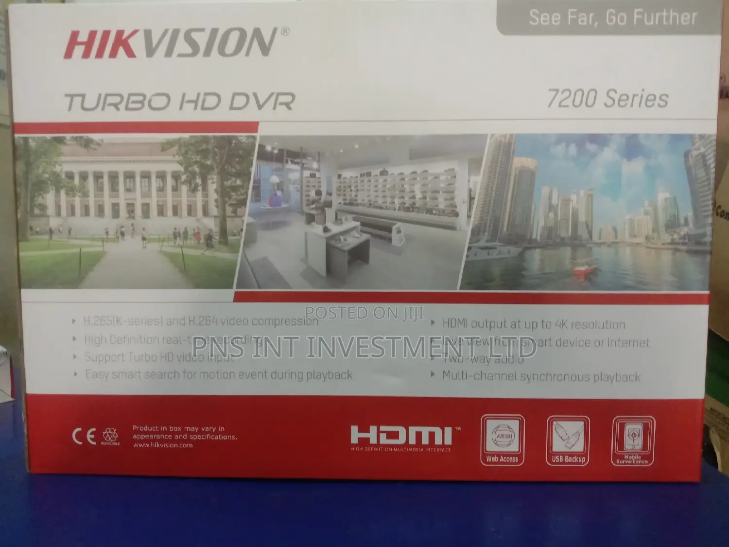 Hikvision 4ch DVR 1080p