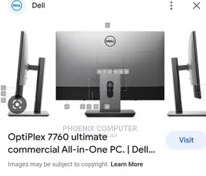 Desktop Computer Dell OptiPlex 7760 16GB Intel Core I7 HDD 1T