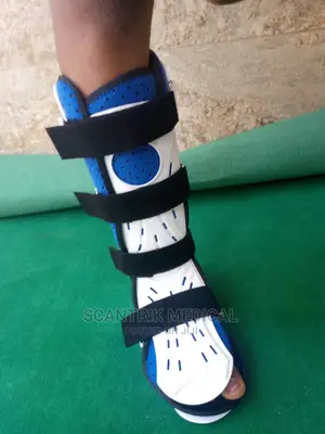 Orthopedic Boot Walking