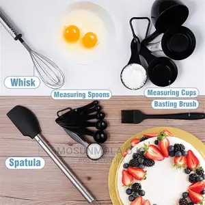 23pcs/Set Non-Stick Silicone Cooking Utensils Spoons