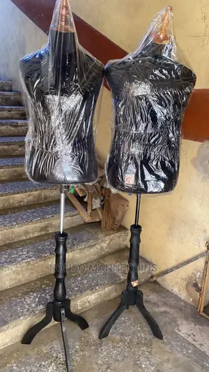 Male Female Black Body Dressform Stand