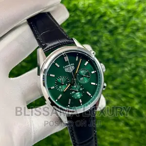 Quality Carrera Leather Wristwatch