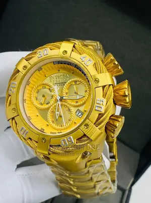 INVICTA Top Notch Gold Chain Watch Available in Store