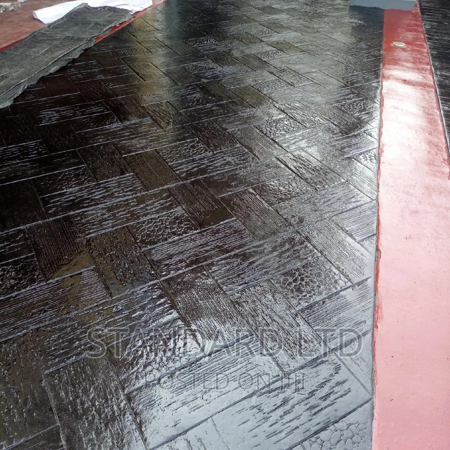 Standard Increte Stamping Floor (Wooden Pattern)