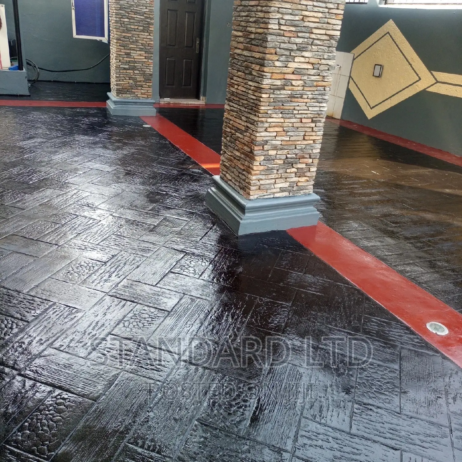 Standard Increte Stamping Floor (Wooden Pattern)
