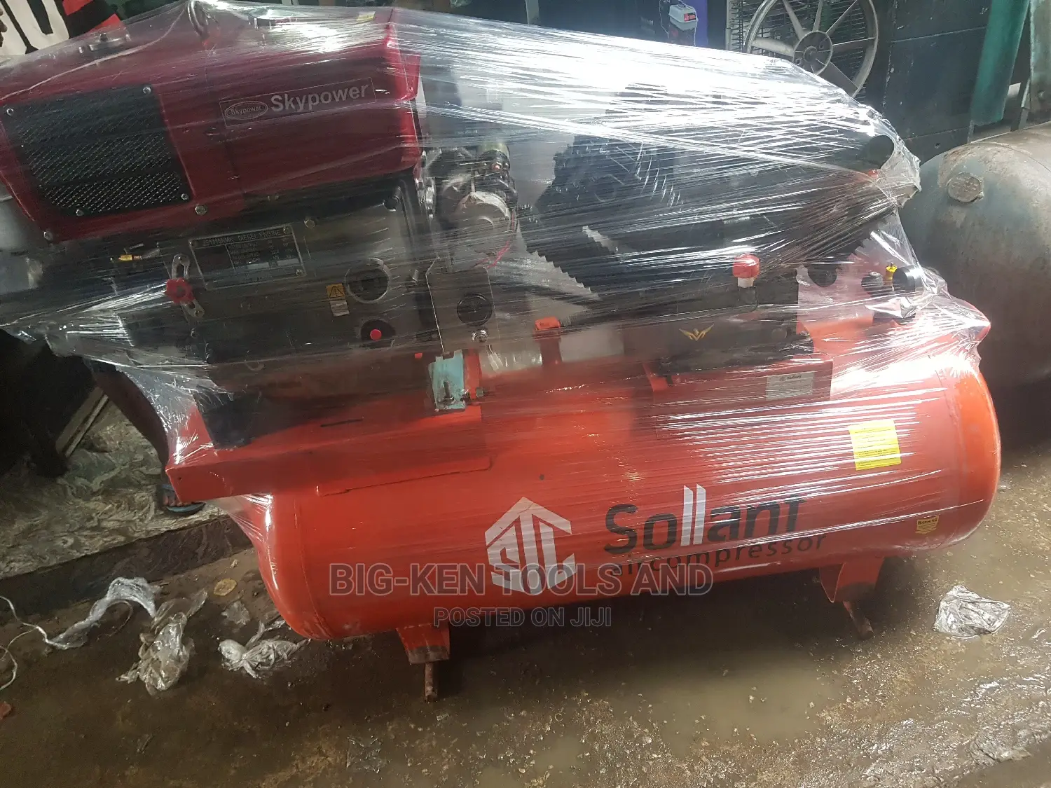 300litres 20hp Compressors With Diesel Engine