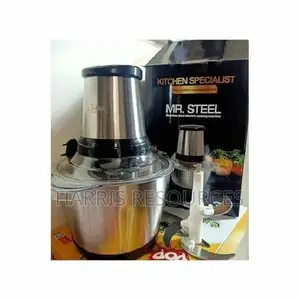 3l Mr Steel Multi-Purpose Food Processor Yam Pounder