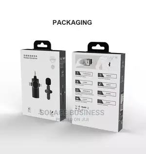 Wireless Microphone for iPhone, Android, Camera Etc