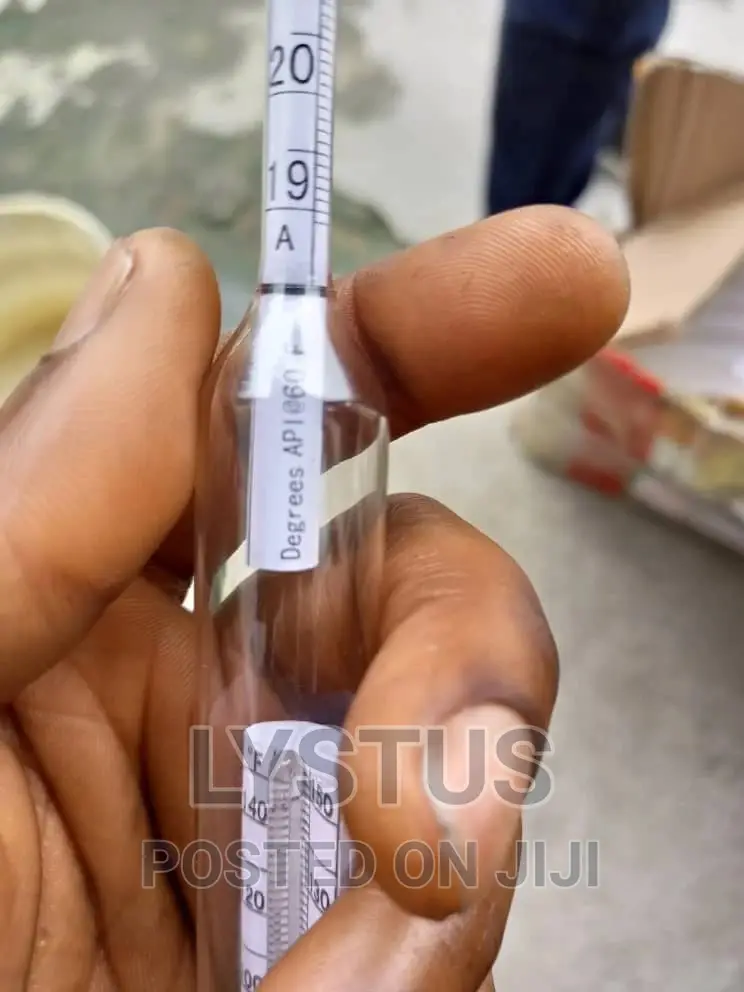 API ASTM Thermo-Hydrometer, 9 to 21 Degree API Range