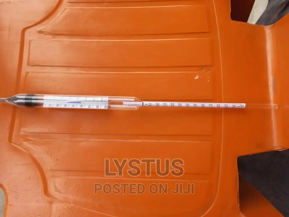 API ASTM Thermo-Hydrometer, 9 to 21 Degree API Range