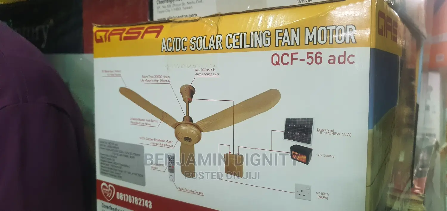 Solar Ceiling Fan