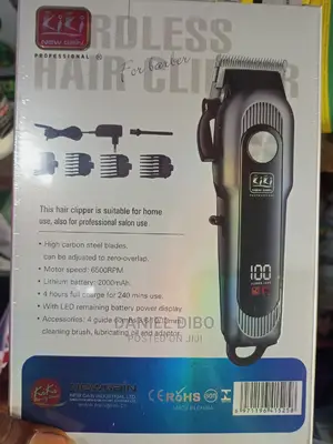 Kiki LED Lights Display Clipper