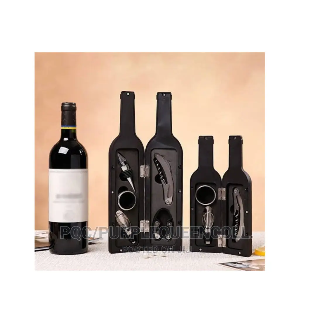 Wine Bottle Designed Wine Opener Tool Set