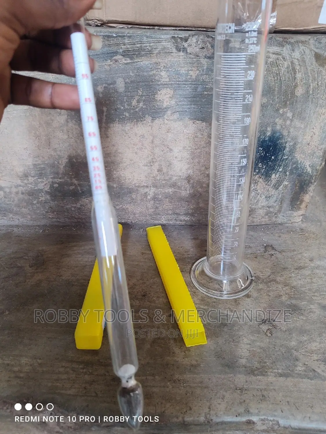 Alcohol Hydrometer With Can