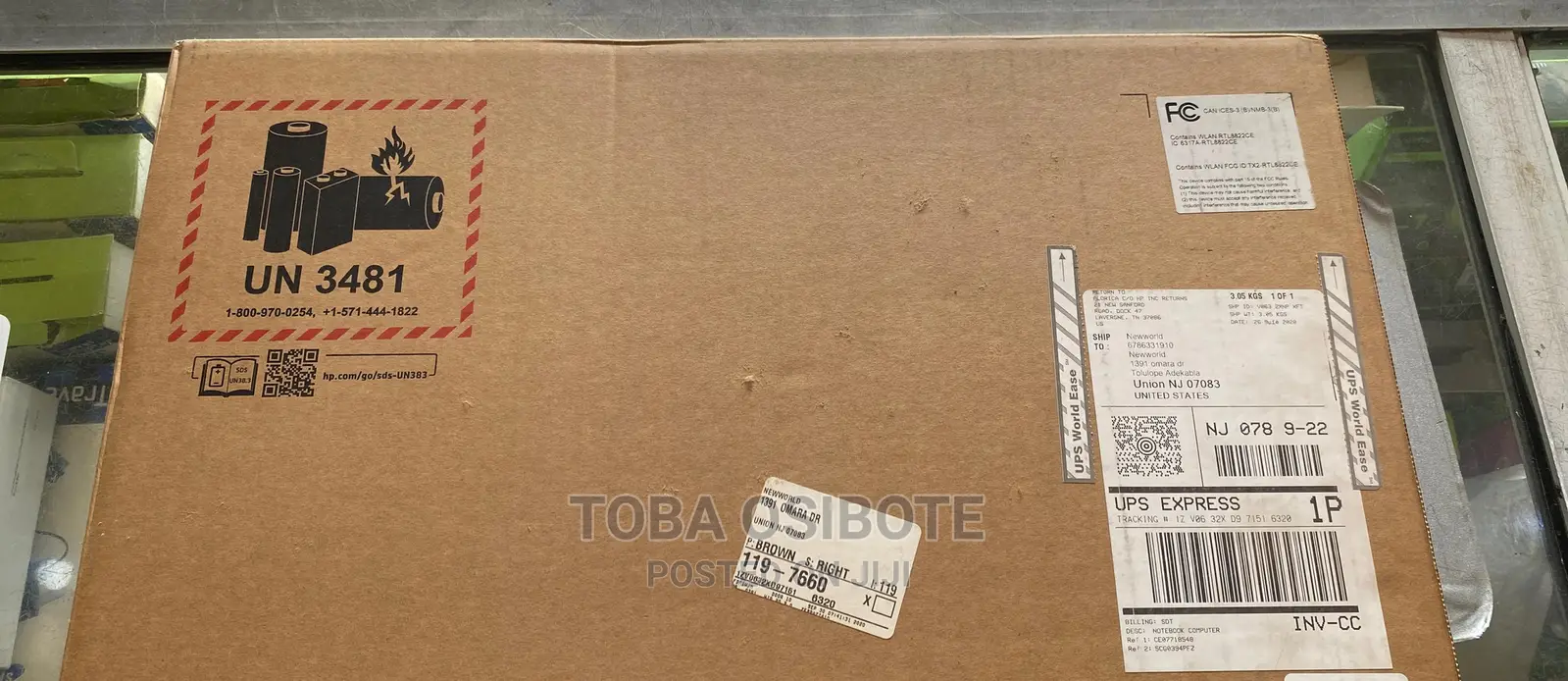 New Laptop HP 17-3000 8GB Intel Core I7 HDD 1T