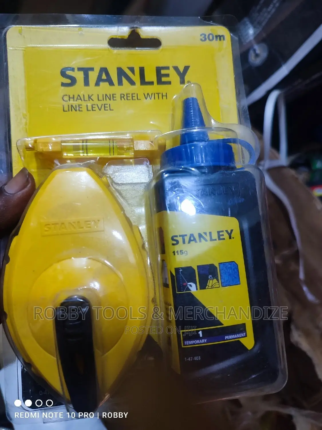Stanley Chalk Line Level 30m