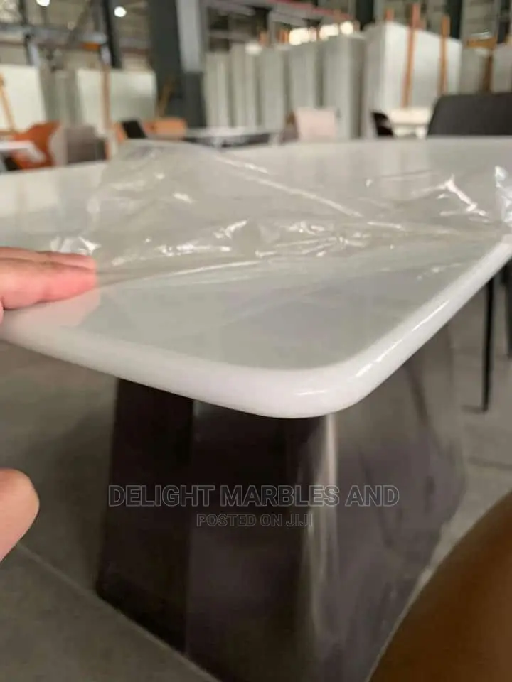 Plain White Marble Kitchen Countertops