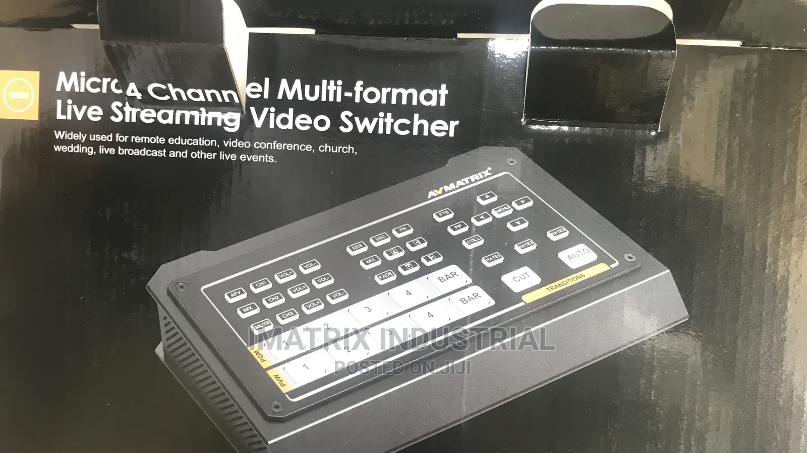 4channels Avmatrix Video Mixer
