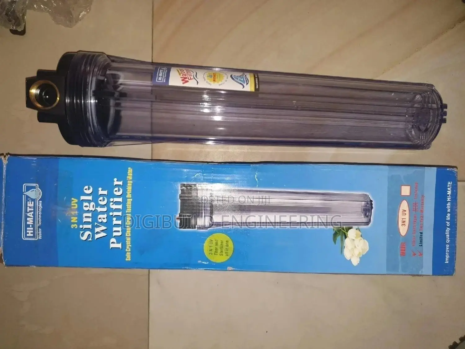 Single Water Filter 20 Inches