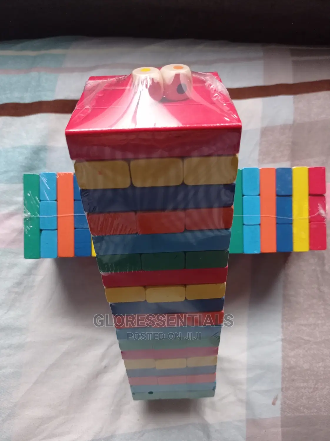 Coloured Jenga Game