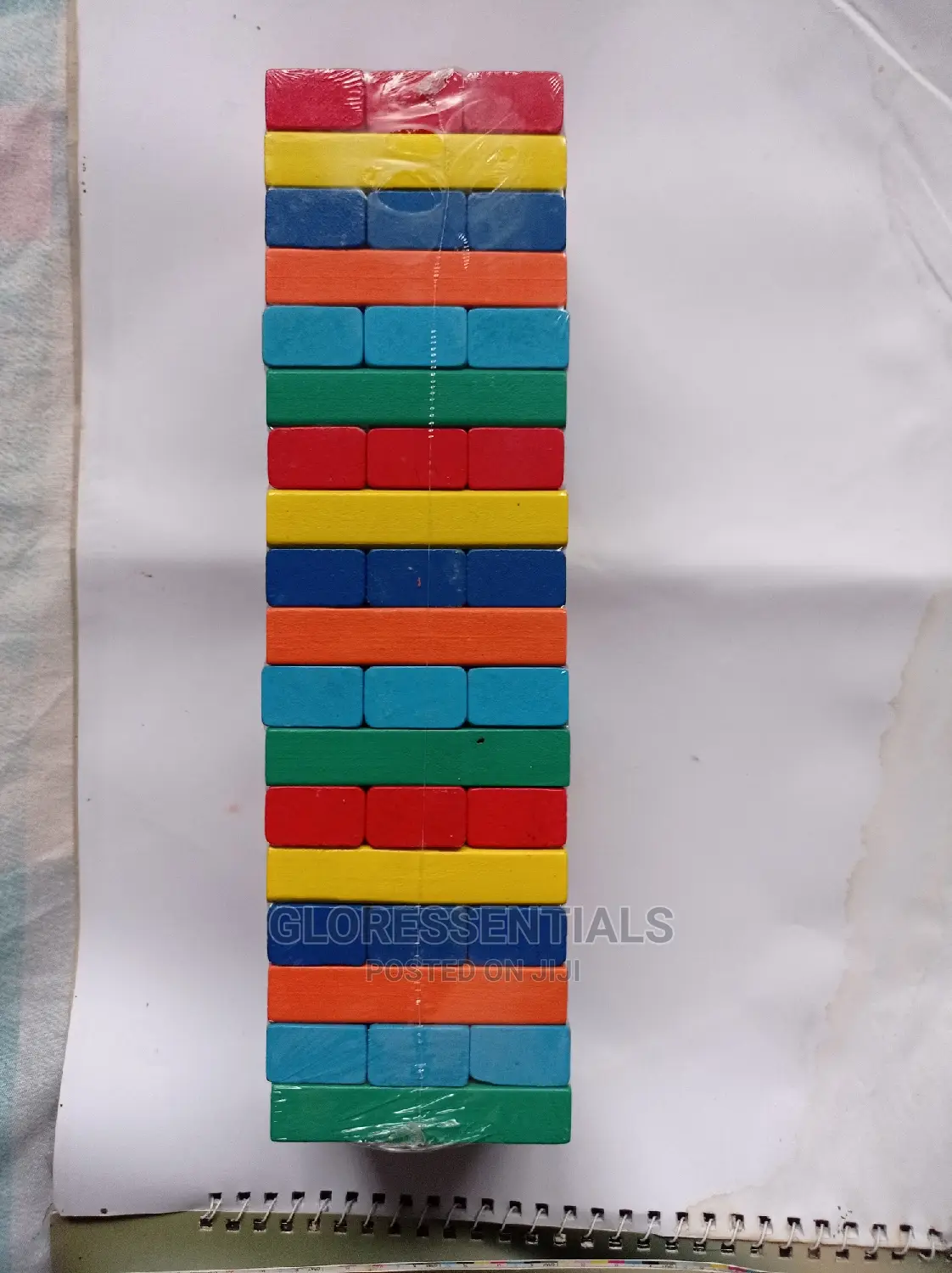 Coloured Jenga Game