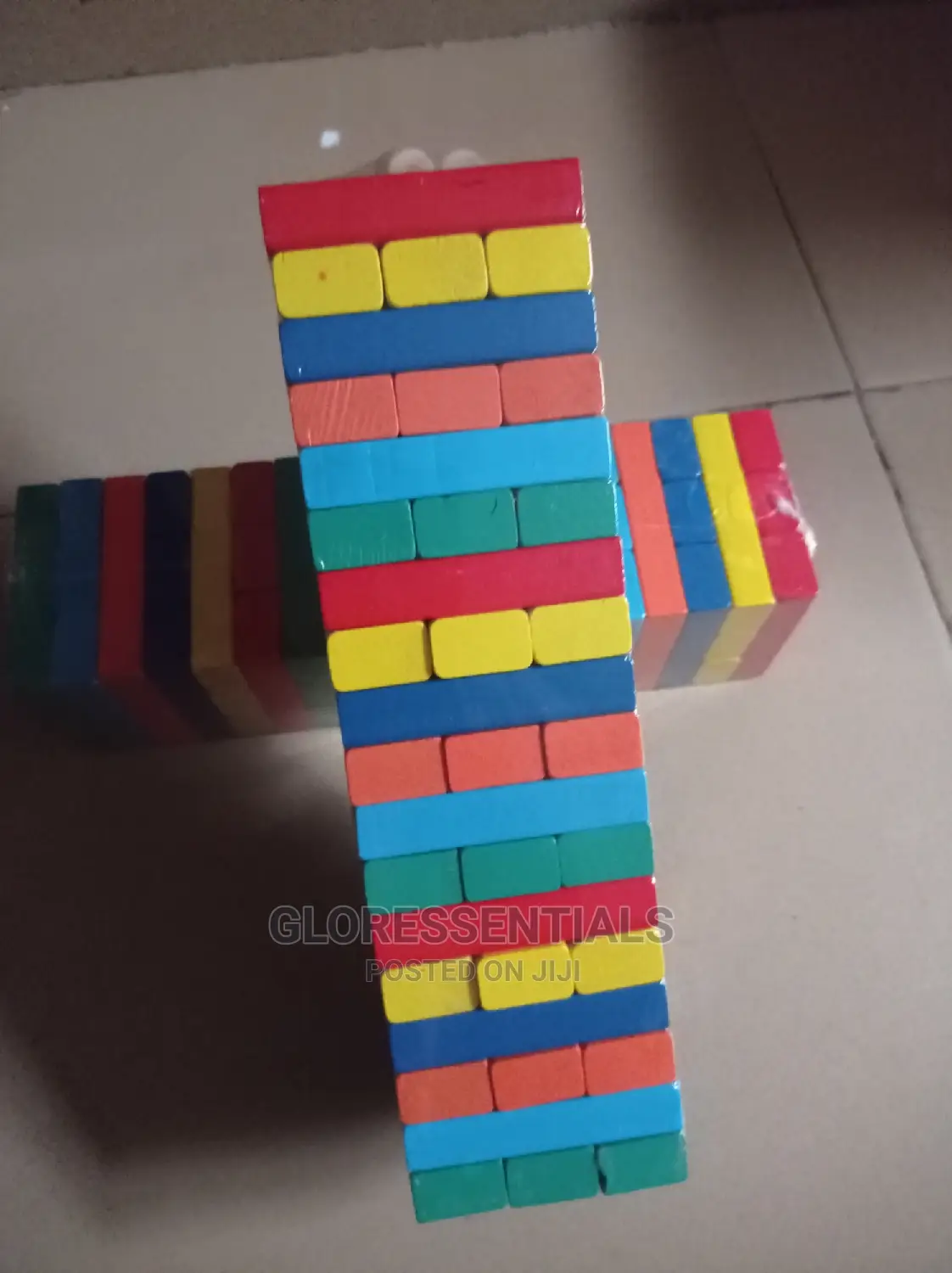 Coloured Jenga Game