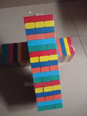 Coloured Jenga Game