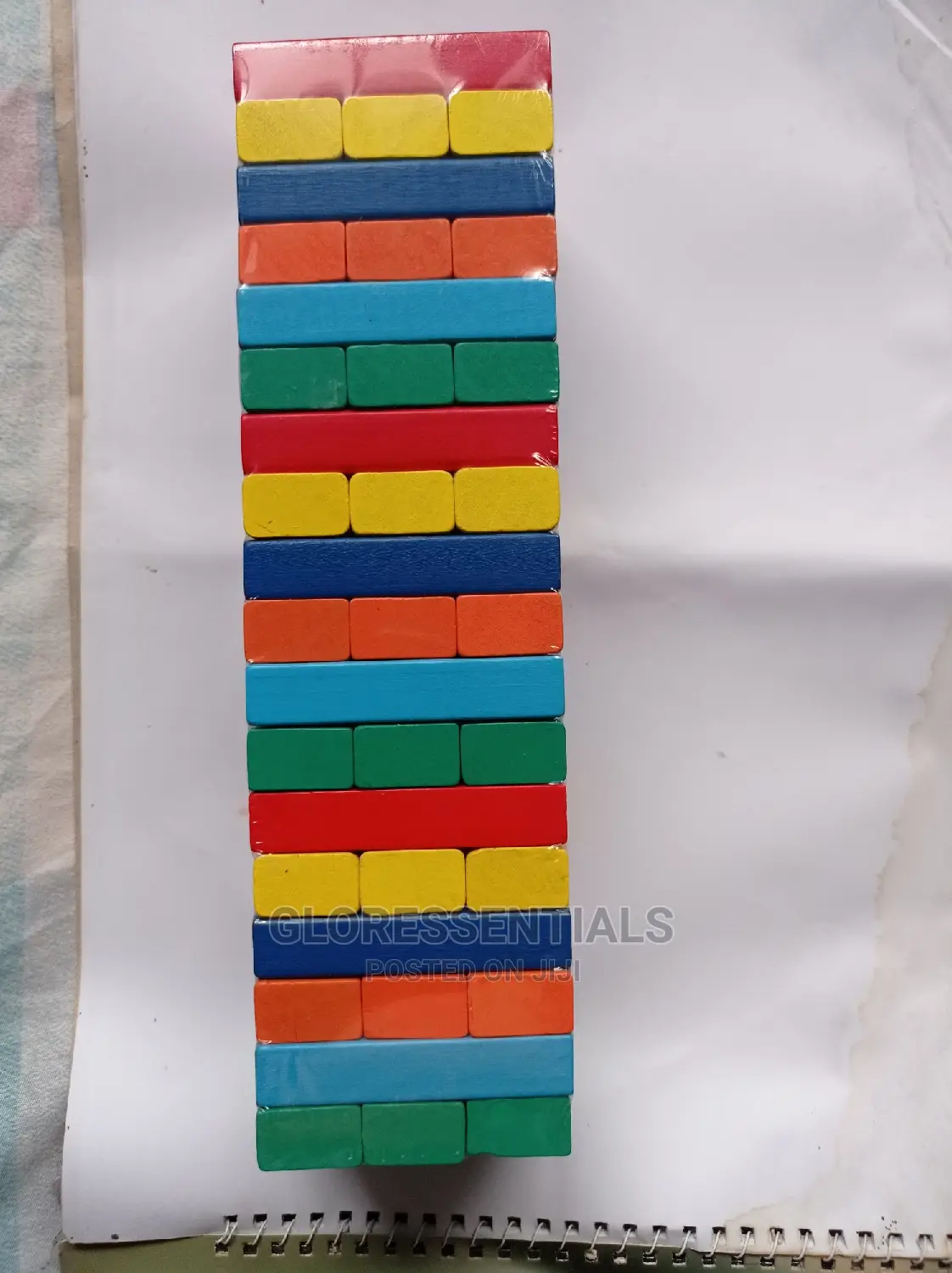 Coloured Jenga Game
