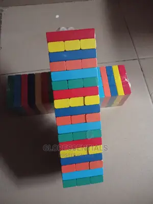 Coloured Jenga Game