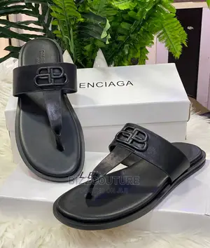 BALENCIAGA Top Notch Slippers Available in Store