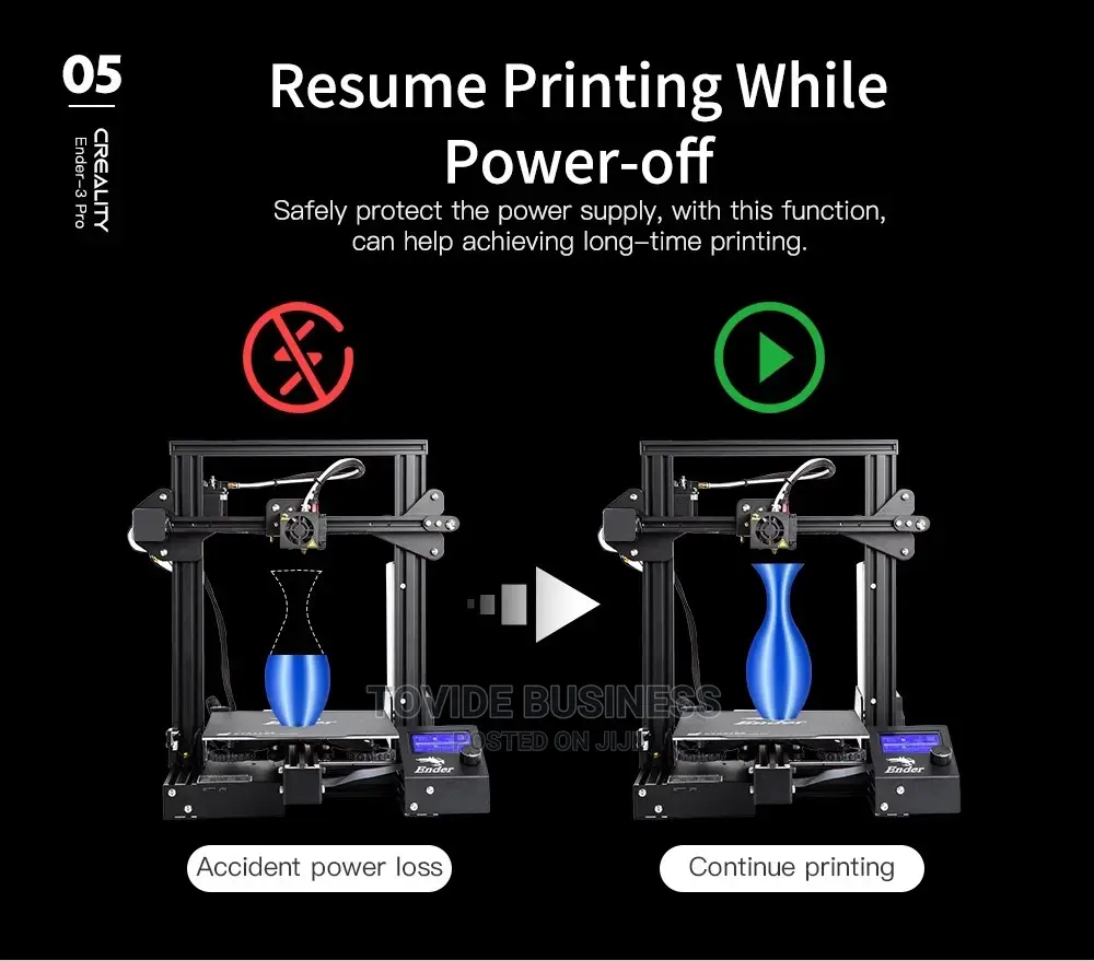 Creality 3d Ender-3 Pro Printer With Auto Resume Function