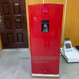 Brand New Hisense Single Door Refrigerator, External,Red