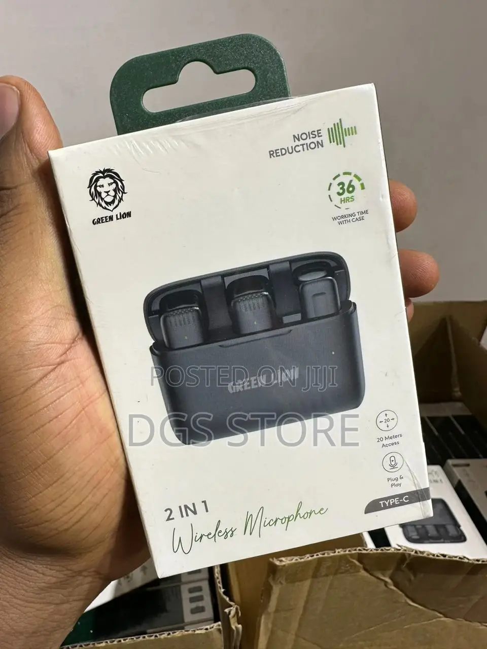 Green Lion 2in1 Microphone  Type C Lighting